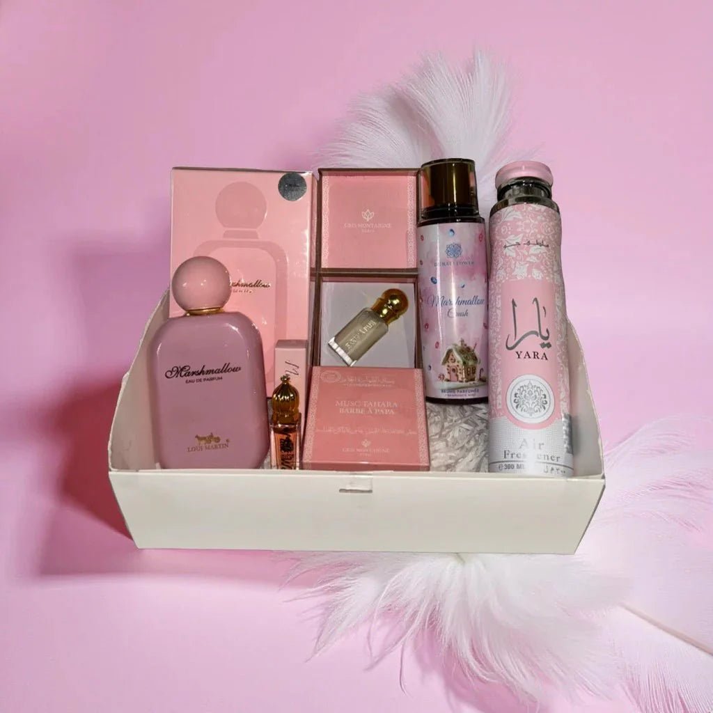 Box Parfum Douceur Sucrée – Coffret Parfums Gourmands & Féminins - EmnaBaya