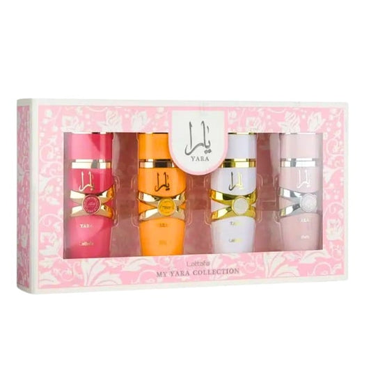 Coffret My Yara Collection 4 parfums 25ml – Lattafa - EmnaBaya