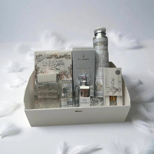 Coffret Pure Musk – Parfum Musc Blanc Élégant & Intense - EmnaBaya