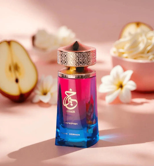 Khair Confection Paris Corner – Parfum mixte gourmand à la poire et guimauve (100 ml) - EmnaBaya